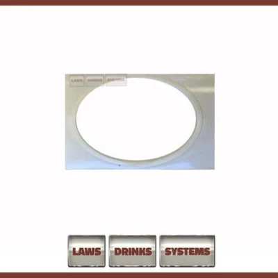 Lens Gasket - Beer Badge Self Adhesive Sticker to Attach Branding to Beer Fonts