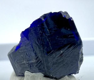 GEMMY AZURITE CRYSTAL MINERAL THUMBNAIL SPECIMEN MOROCCO COLLECTORS QUALITY - Picture 1 of 1
