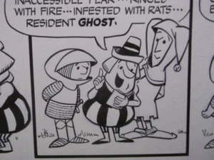 original art SIR BAGBY: wie kaufe ich eine Ritterburg von 1961, SIGNIERT++++++++ - Bild 1 von 2