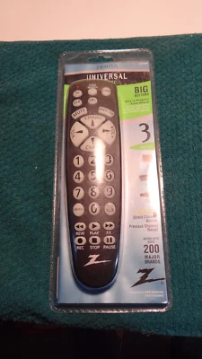 Zenith ZN501S Universal Remote Control 3 Device - Image 1 of 4