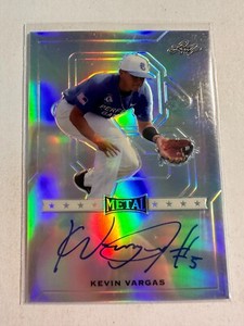 K114,340 - 2017 Leaf Metal Perfect Game All-American Auto #BAKV1 Kevin Vargas