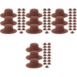 Set of 4 Kid Bowler Hat Dress up Toys Jazz Model Child - Picture 1 of 12