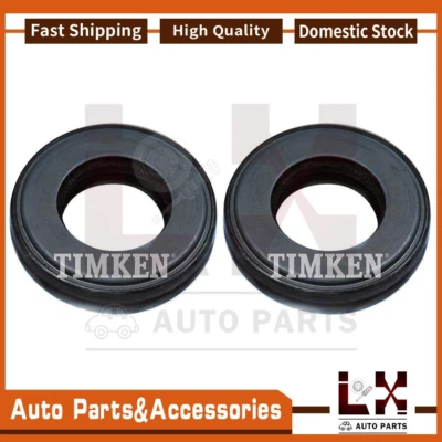 Conjunto de 2 peças Timken vedação de eixo dianteiro esquerdo direito compatível com Chevrolet - Imagem 1 de 3