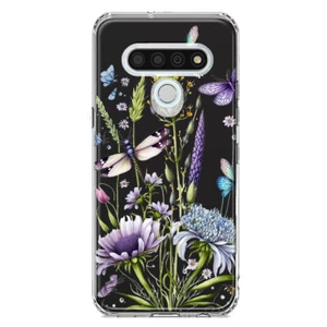 For LG Stylo 6 Shockproof Case Dragonfly Butterflies Flowers - Picture 1 of 6
