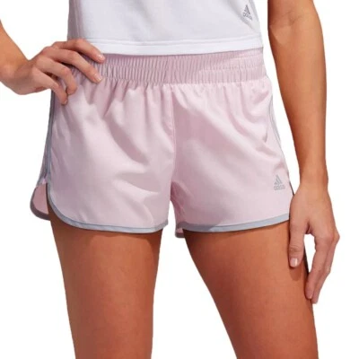 Pantalones Cortos para Correr Adidas Marathon 20 Para Mujer Rosa Transparente Poliéster Talla L Foto 1 de 4