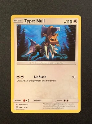 Type: Null 183/236 | Uncommon | Sun and Moon Cosmic Eclipse - Image 1 of 3