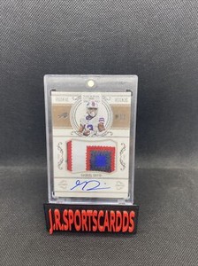 2020 National Treasures RPA Gabriel Davis /99 Auto Patch RC Rookie