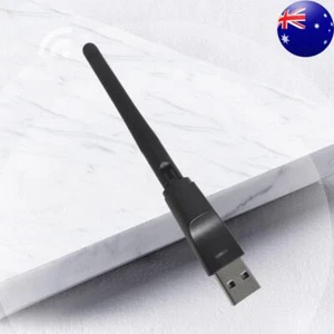 150Mbps Network Card 2.4GHz USB Network Card Receiver 2dBi for PC Desktop Laptop - Afbeelding 1 van 12