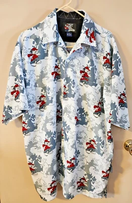 Men's RawBlue Collection XL Cat & Mouse Shirt  Hip Hop 100% Polyester - Image 1 of 4