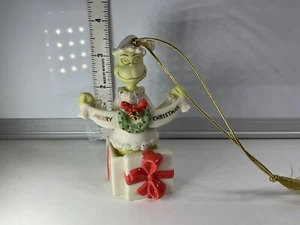 Lenox A Grinch Gift Ornament - Picture 1 of 4