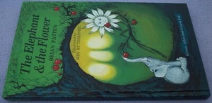 BRIAN PATTEN Elephant and Flower 1970 FIRST CHILDRENS BOOK LIVERPOOL BEAT POET - Picture 1 of 3