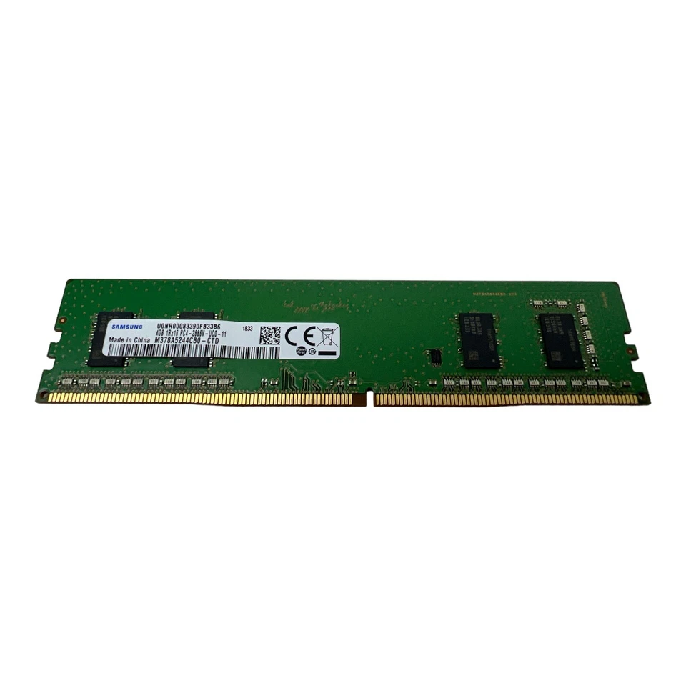 Samsung M378A5244CB0-CTD 4GB DDR4 RAM 1Rx16 PC4-2666V UC0-11 non-ECC Speicher - Bild 1 von 1