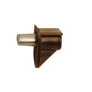 Nuovo 50 x custodia a libro push in fit supporto scaffale marrone 5 mm piolo - Onestopdiy - HD - Foto 1 di 1