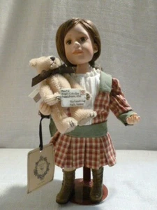 2001 Boyds Bear Yesterdays Child Miss Molly Penpal Friends Everywhere Doll 4827 - Picture 1 of 7