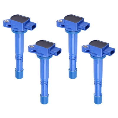 优质点火线圈 4 件适用于讴歌 RSX/本田 Civic CR-V Element S2000,蓝色 — 第 1/4 张图片