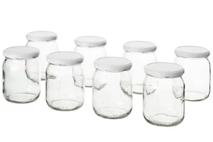 8 Stk. Einmachgläser 540 ml Vorratsglas mit Deckel Sturzgläser Vorratsgläser 54B - Bild 1 von 1