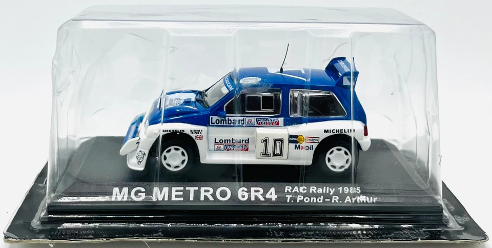 EBOND Modellino MG Metro 6R4 - RAC Rally 1985 - Die Cast - 1:43 - 0431 - Immagine 1 di 1