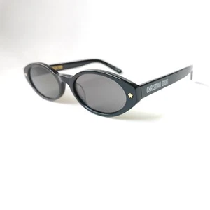 Dior DiorPacific R1I Black Grey Oval Sunglasses - Picture 1 of 6