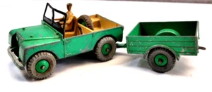 DINKY TOYS 1954 Land Rover & Trailer #340 +341 - Picture 1 of 8