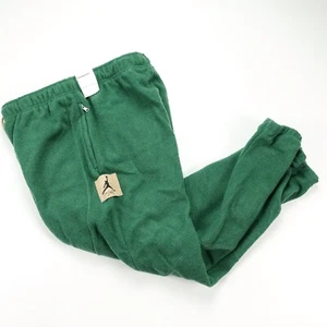 Nike Jordan Flight Heritage Fuzzy Pants Noble Green DC9587-333 Mens Size Large - Picture 1 of 11