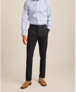 NWOT Bonobos Stretch Weekday Warriors Tuesday Slim Black Dress Pants Sz 34 x 30 - Picture 1 of 7