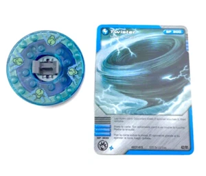 LEGO NINJAGO SPINNER & Card (for WYPLASH TGW Spinjitzu Minifigure 2175-1) - Picture 1 of 4