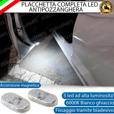 COPPIA PLACCHETTE LED ANTI POZZANGHERA PER FORD FUSION 6000K BIANCO - Immagine 1 di 4