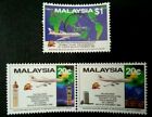 [SJ] Malaysia Airlines Flight To London 1989 Transport Aviation (stamp) MNH