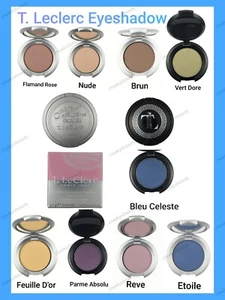 T. Leclerc Powder Eyeshadow,Eye Colour,Compact Eye Shadow Powder,Matte & Shimmer - Picture 1 of 17