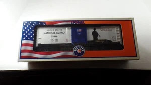 Lionel #6-29998, coche de caja de la Guardia Nacional de EE. UU., escala O, nunca usado - Imagen 1 de 9