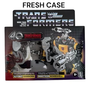 Hasbro Transformers Retro: 40th Anniversary G1 Bombshell & Ramhorn (For Blaster) - Picture 1 of 7