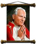 Religion Papst Johannes Paul 2 Handarbeit Ölbild Ölbilder Rahmen Bilder G00268