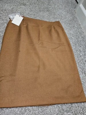 Falda lápiz con cremallera Alex Marie talla 6 beige Foto 1 de 4