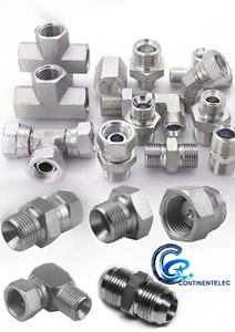 Hydraulic Adaptors Male & Female BSP Fittings BSPP Fitting All Sizes Available - Picture 1 of 8