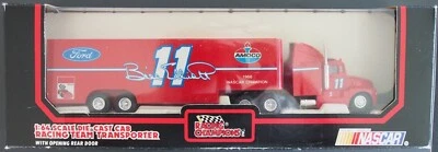 Racing Champions red Ford/Amoco Bill Elliott #11 car transporter MIB  - Image 1 of 4