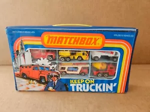 Original Matchbox 1979 keep on truckin carry case. NOS. - Picture 1 of 4