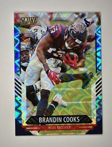 2021 Score Blue Explosion #161 Brandin Cooks /20 - Houston Texans