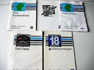 Manual de instrucciones FORD FIESTA manual libro de a bordo 1991 - Imagen 1 de 1