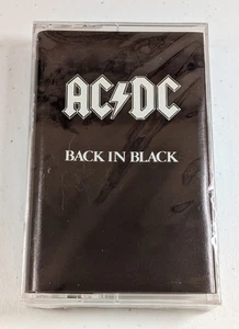 AC/DC Back in Black (Cassette) ATCO 92418-4 NOS sealed Clear Case MINT - Picture 1 of 8