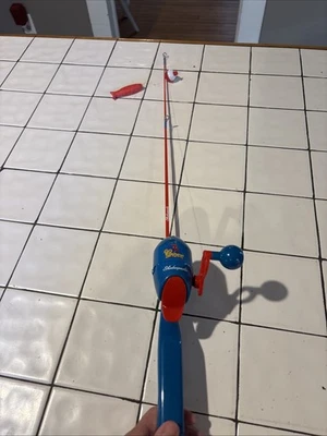 Shakespeare Marvel Spider-Man Fishing Rod & Reel, Used Works Great, see pics - Image 1 of 4