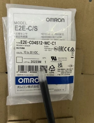 1PC New Omron E2E-C04S12-MC-C1 Proximity Switch Free Ship - Image 1 of 4