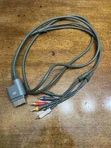 OEM Genuine Microsoft Xbox 360 Console Component HD AV Cable HDTV X810972-001 - Picture 1 of 2