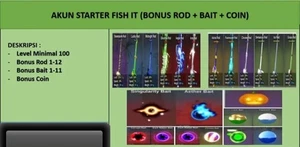 Fish it - Bonus Rod + Bait + Coin - Picture 1 of 1