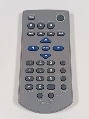 Audiovox Remote Control 043-R13232110 D7200MB - Tested, Works - Image 1 of 4