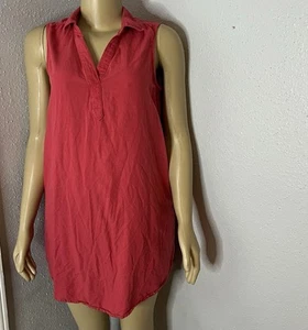 St. John's Bay Womens Sleeveless Shift Dress Size SMALL  With Pockets - Picture 1 of 5