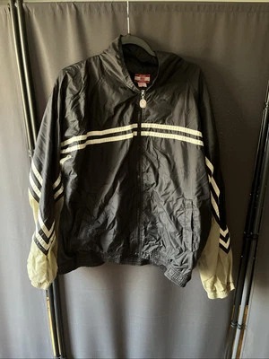 Vintage Athletic Works nylon full zip windbreaker jacket men’s size large - Image 1 of 4