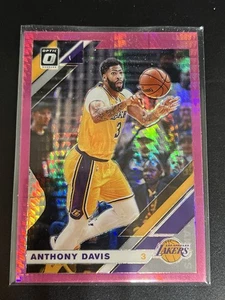 2019-20 Panini Donruss Optic - Anthony Davis #90 Pink Hyper Prizm - LA Lakers - Picture 1 of 2