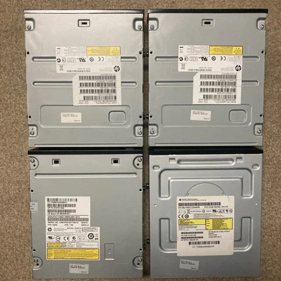 [Lote de 4] DVDRW 5.25" SATA Drive DVD CD RW Drive Burner HP REPUESTO NO. 581600-001 Foto 1 de 4