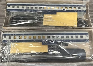 Kit/2 autovetture Pullman scala HO - Baltimora e Ohio nuove con scatola - Foto 1 di 2