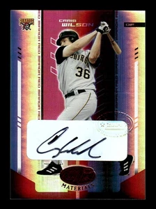 2004 Leaf Certified Materials #74 Craig Wilson Mirror Autograph Red #/250 - Picture 1 of 2